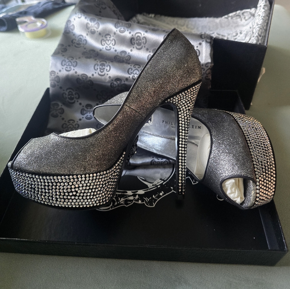 Philipp Plein "STARLIGHT" heels